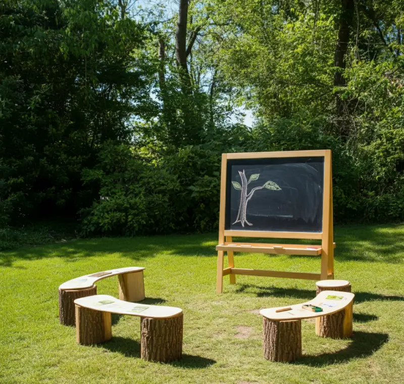 Homeschool Morning Routines for outdoor learning